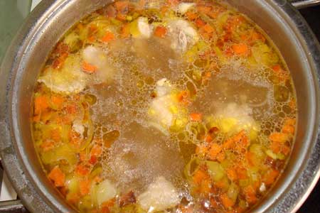 сахалинский рецепт куриный супчик с морской капустой