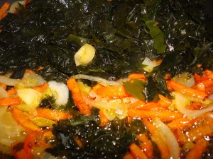 Рецепт суп с морской капустой
