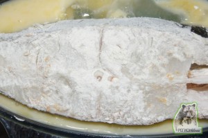 Кулинарный рецепт палтус жареный в панировочных сухарях