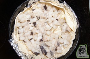 Кулинарный рецепт пирог с палтусом
