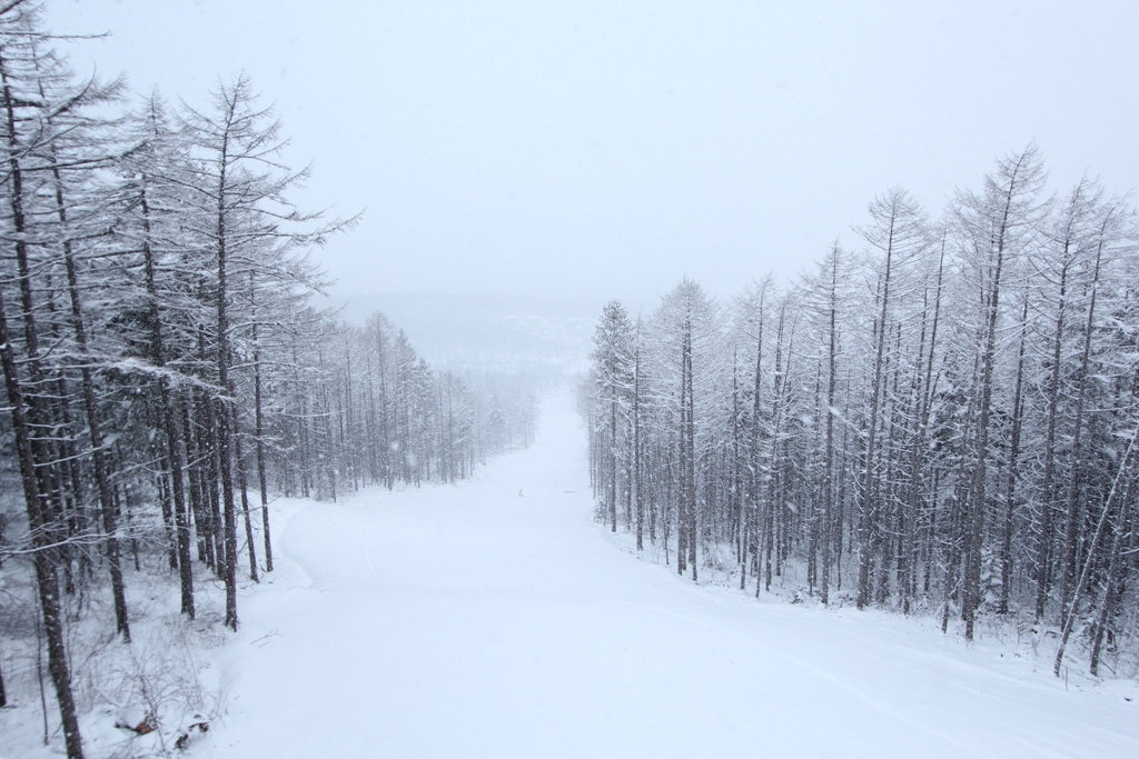 фотографии зимней дороги на горный воздух южно-сахалинск