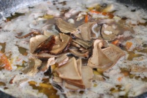 Кулинарный рецепт морской коктейль с грибами