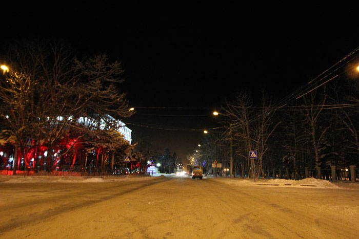 Южно-Сахалинск зимой фотографии