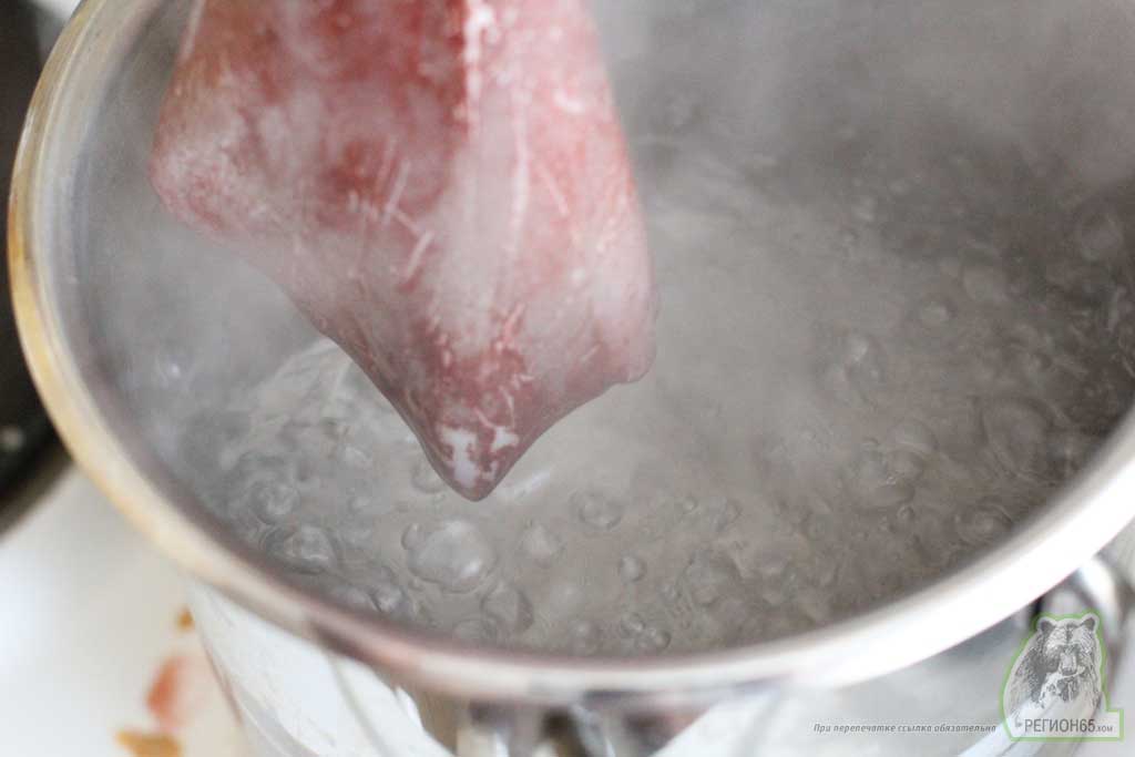 Рецепт кальмар и минтай обжаренные в корейском кляре